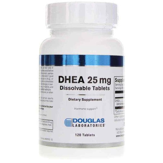 DHEA 25 Mg Dissolvable Tablets, DGL